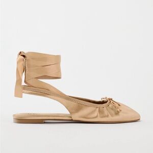 Zara satin ballet flats 🩰